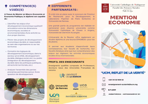 Formation en Economie